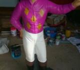 Wanted: AA Cement concrete lawn jockey