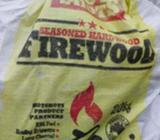 Firewood 20 kg bags $ 10 a bag buy 10 bags free delivery