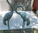 Bronze Flamingos/Crains LARGE