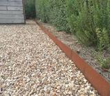 Corten Steel Garden Edging - 150mm High