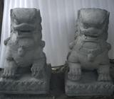 TEMPLE DOGS (PAIR)