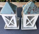 Two small bird feeders $30