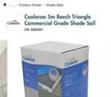 Coolaroo Shade Sail - Triangle 5m x 5m x 5m