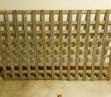 Wooden lattice