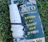 Zero weeding brush