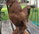 Large cast iron Cock/ rooster $190