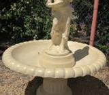Boy with Cornucopia Fountain on Cambridge Bowl