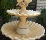 2 Tier Dove on Scallop Bowls