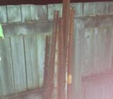 8 rusty star pickets