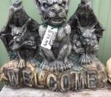 Gargoyle Welcome garden statue