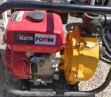 6.5 HP fire pump and hoses