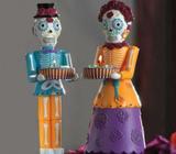 Partylite Senor and senorita tealight holder