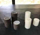 Candles- battery operated - with timers