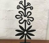 Bengt & Lota Sweden Wrought iron candlestick $165 new - REDUCED!