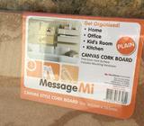 Canvas Style Cork Board