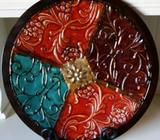 Decorative Metal Platter