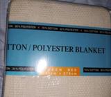 Queen sized cotton blanket new