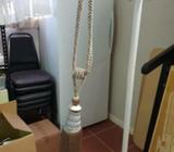 Silver french tassle, curtain holdback
