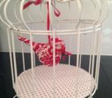 BRAND NEW BIRDCAGE DECORATION 25CM