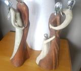 Statues set of 2