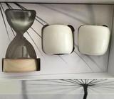 Candles and Sand timer gift box new