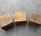 Samantha Wills square timber boxes (price per box)