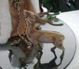 SOLID BRASS REINDEER