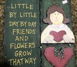 Wooden Plaque- Friends