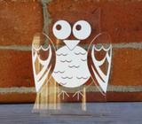 Perspex owl artwork