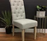Maz High Back beige chair
