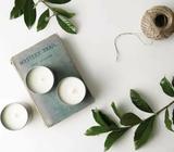 Silver Seamless Travel Tins perfect for candle making