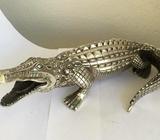 Cupronickel Crocodile Alligator Décor