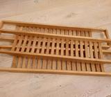 Bamboo bath rack. New