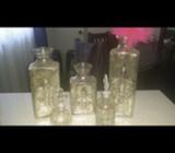 Gold vases