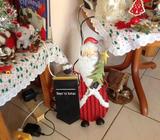 Metal Santa Blackboard $10