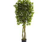 Artificial Green Ficus tree x 2 - as new