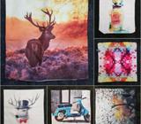Various throw cushion covers$10 ea.Scroll thru pics-more designs