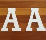 Wooden Alphabet Letters - A x 2