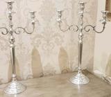 Silver Candlesticks