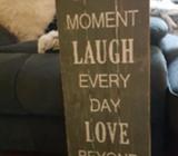 Lovely wall plaque