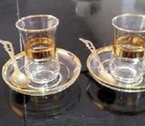 Turkish Tea Glasses x 2