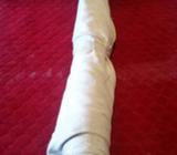 10m curtain material - Leaf pattern - Bone colour