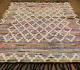 Boho Cotton Rug * 1.5 m x 0. 9 m * BRAND NEW Great Quality