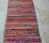 Bright Coloured Jute Runner 3 m x 0.6m BRAND NEW