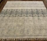 Blue Print Cotton Rug 2.4 m x 1.7 m BRAND NEW