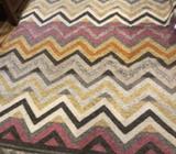2 x Freedom Chevron Area Rugs