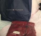 TH red tartan blanket brand new