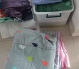 Single sheets, quilt covers and blankets