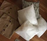 4 cushion fillings 2 free covers