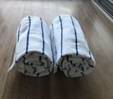 Brand new - BIG beach or bath towels x 2